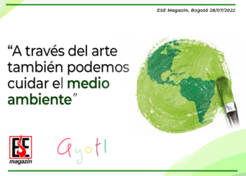 “A través del arte  también podemos cuidar el medio ambiente”