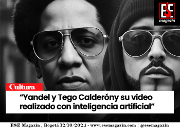 “Yandel y Tego Calderóny su video realizado con inteligencia artificial”
